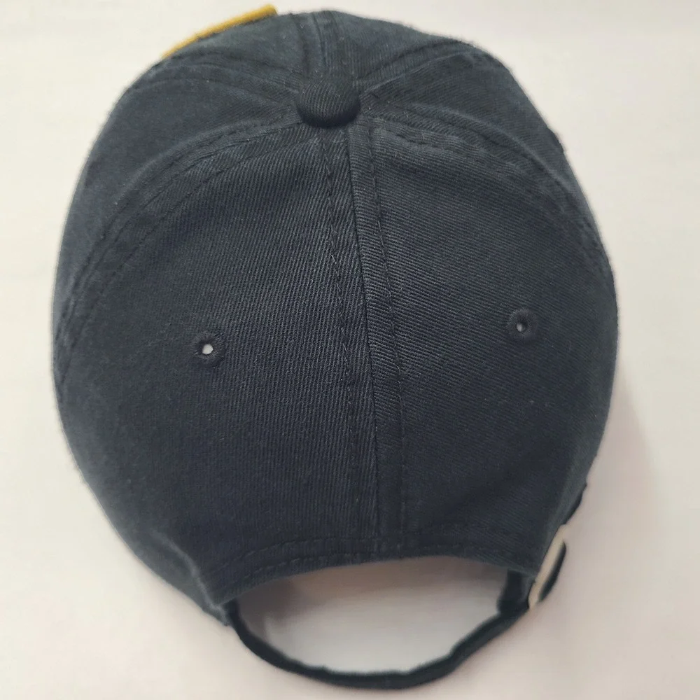 American Needle Hat Strapback Black New York Souvenir Patches Empire State Men